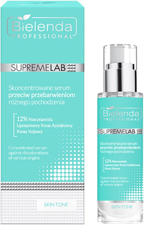Bielenda Professional SUPREMELAB SKIN TONE Concentrated Serum Against Discoloration 30 ml