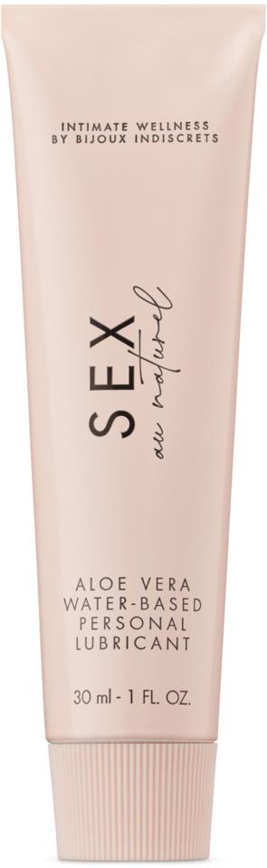 Bijoux Indiscrets Sex Au Naturel Aloe Vera Water-based Lubricant 30 ml | lyko.com Bijoux Indiscrets Sex Au Naturel Aloe Vera Water-based Lubricant 30 ml | lyko.com