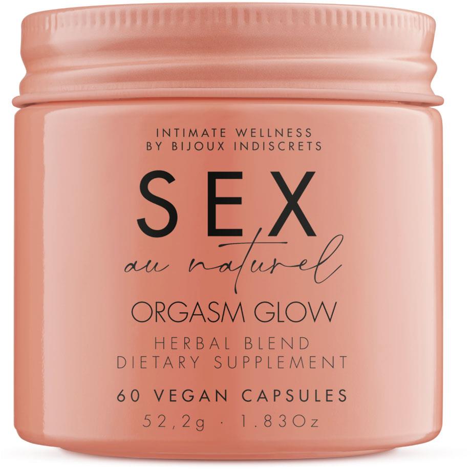 Bijoux Indiscrets Sex Au Naturel Orgasm Glow Food Supplement 60 capsules