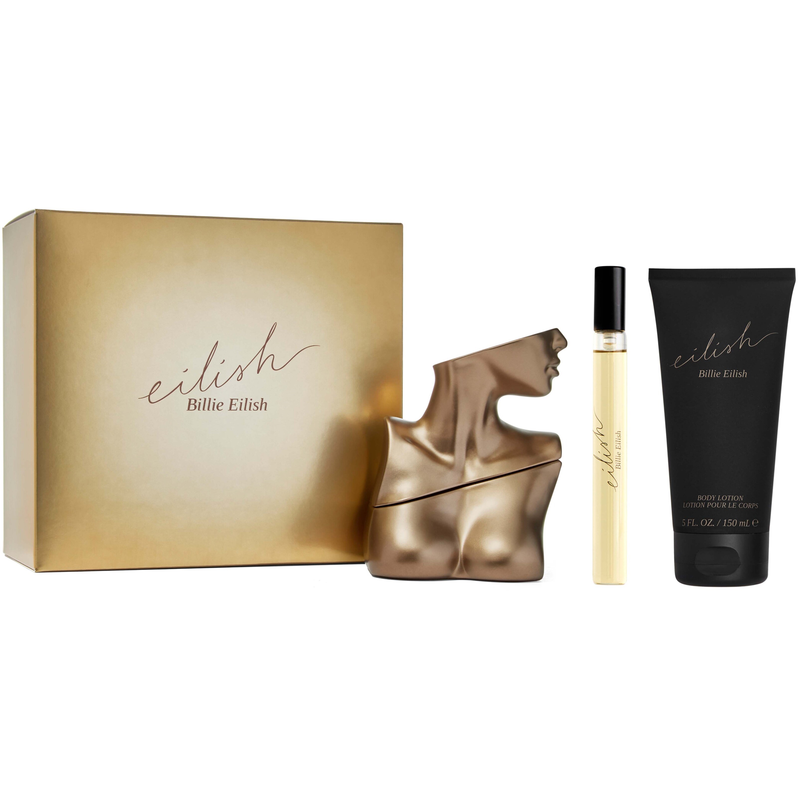 Billie Eilish Gift Set Eilish EdP 100 ml + Travel Spray 10 ml + Body Lotion 150 ml