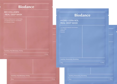 Biodance Bio-Collagen Real Deep Mask 34g x 2 & Hydro Cera-nol Real Deep Mask 34g x 2