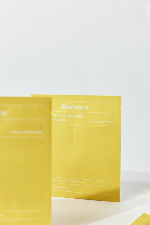 biodance Radiant Vita-Mask Sheet Mask 黄色 Biodance Radiant Vita
