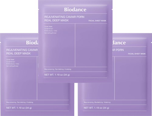 Biodance Rejuvenating Caviar PDRN Real Deep Mask 34 g x 3
