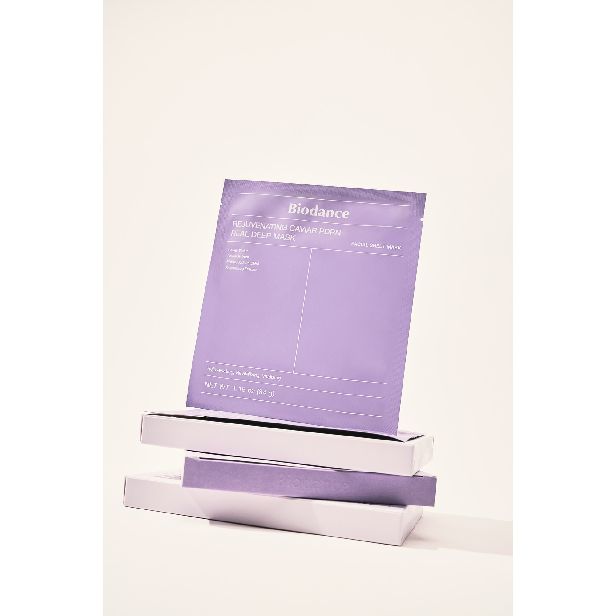 Biodance Rejuvenating Caviar PDRN Real Deep Mask 34 g (obrázok 3)