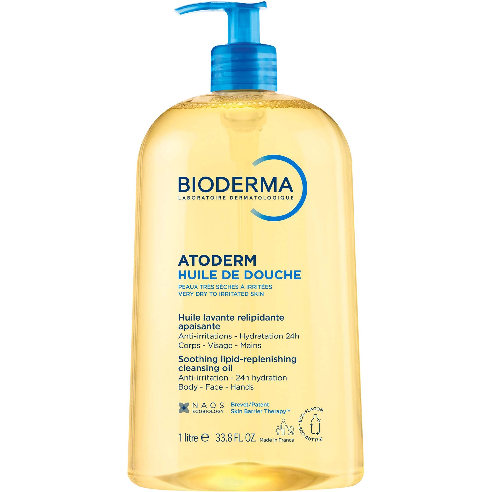 Bioderma Atoderm Huile de douche 1000 ml billede