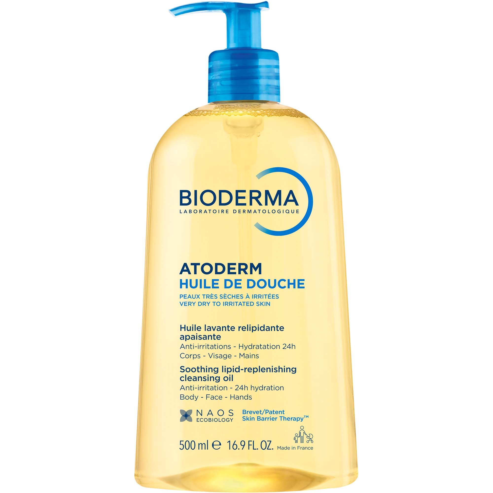 Bioderma Atoderm Huile de douche 500 ml billede