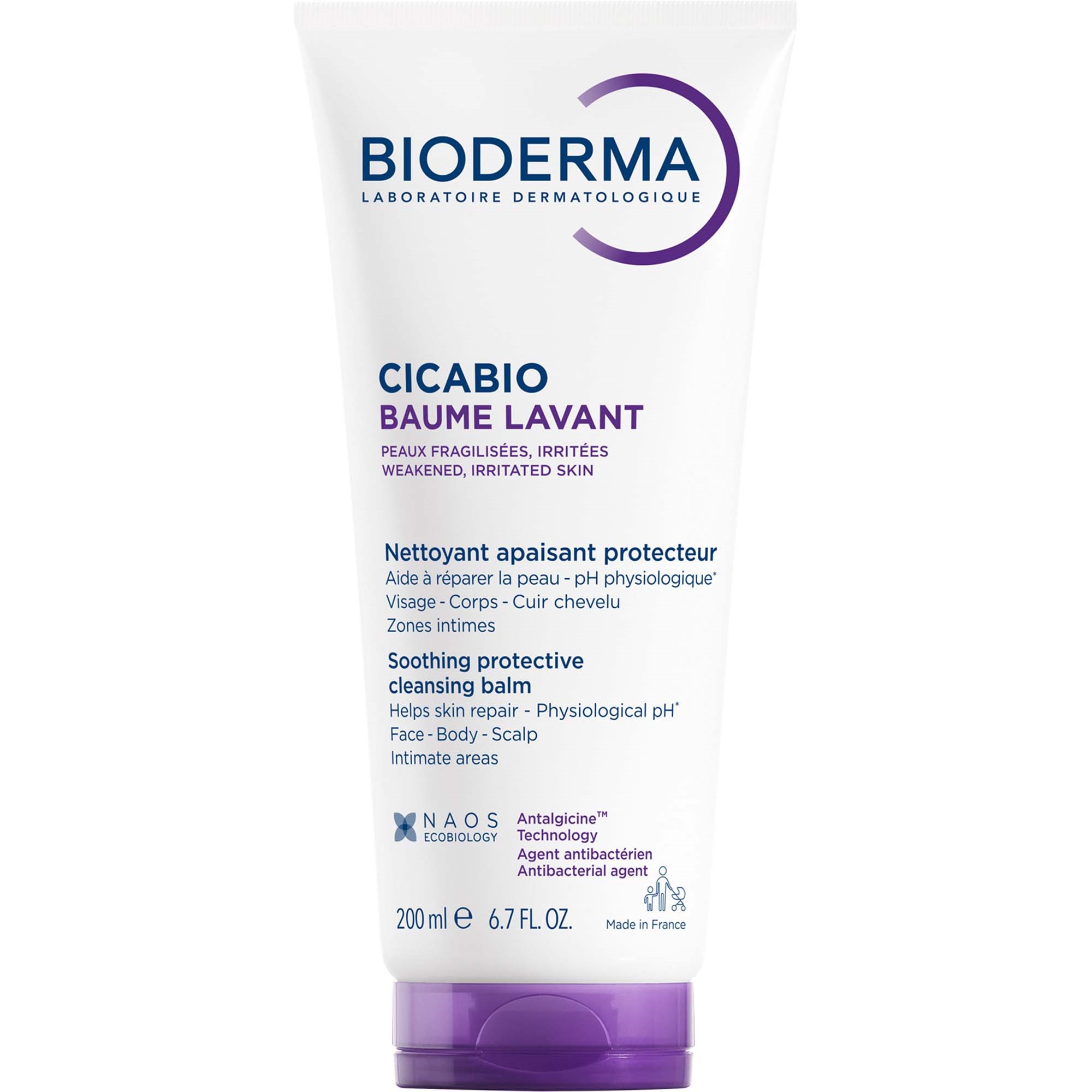 Bioderma Cicabio Baume lavant 200 ml