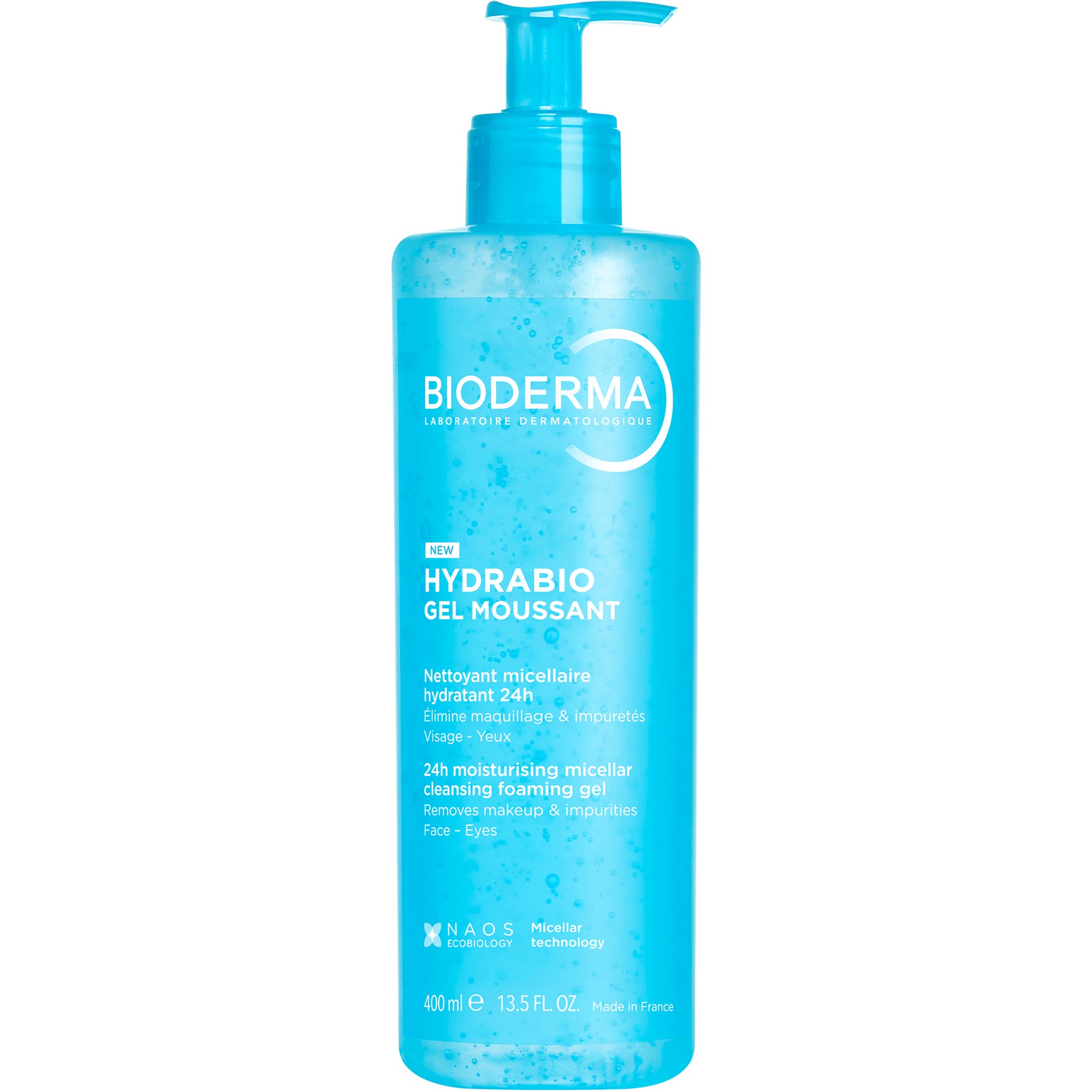 Bioderma Hydrabio Gel Moussant 400 ml billede