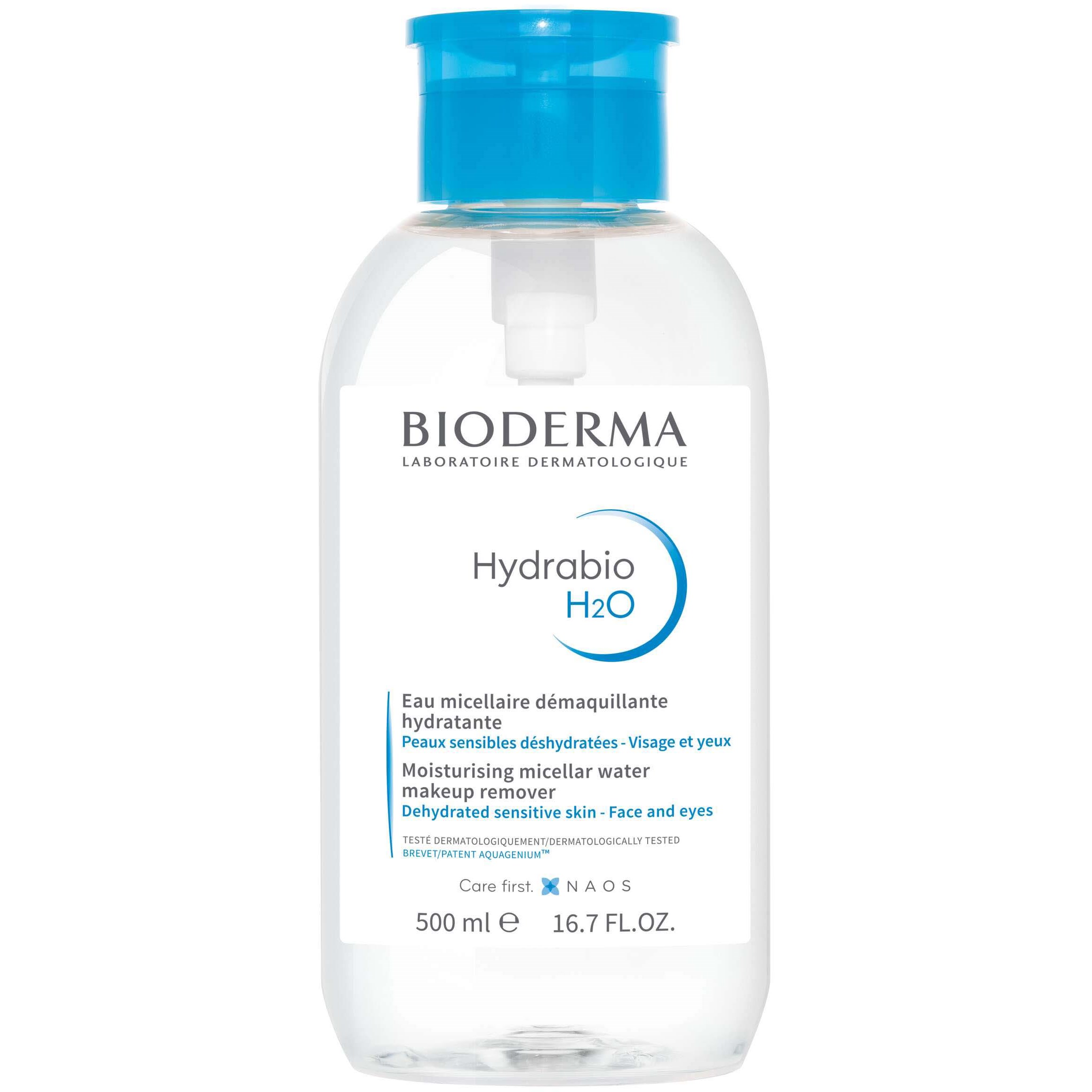 Bioderma Hydrabio H2O Moisturising Micellar Water Makeup Remover 500 m