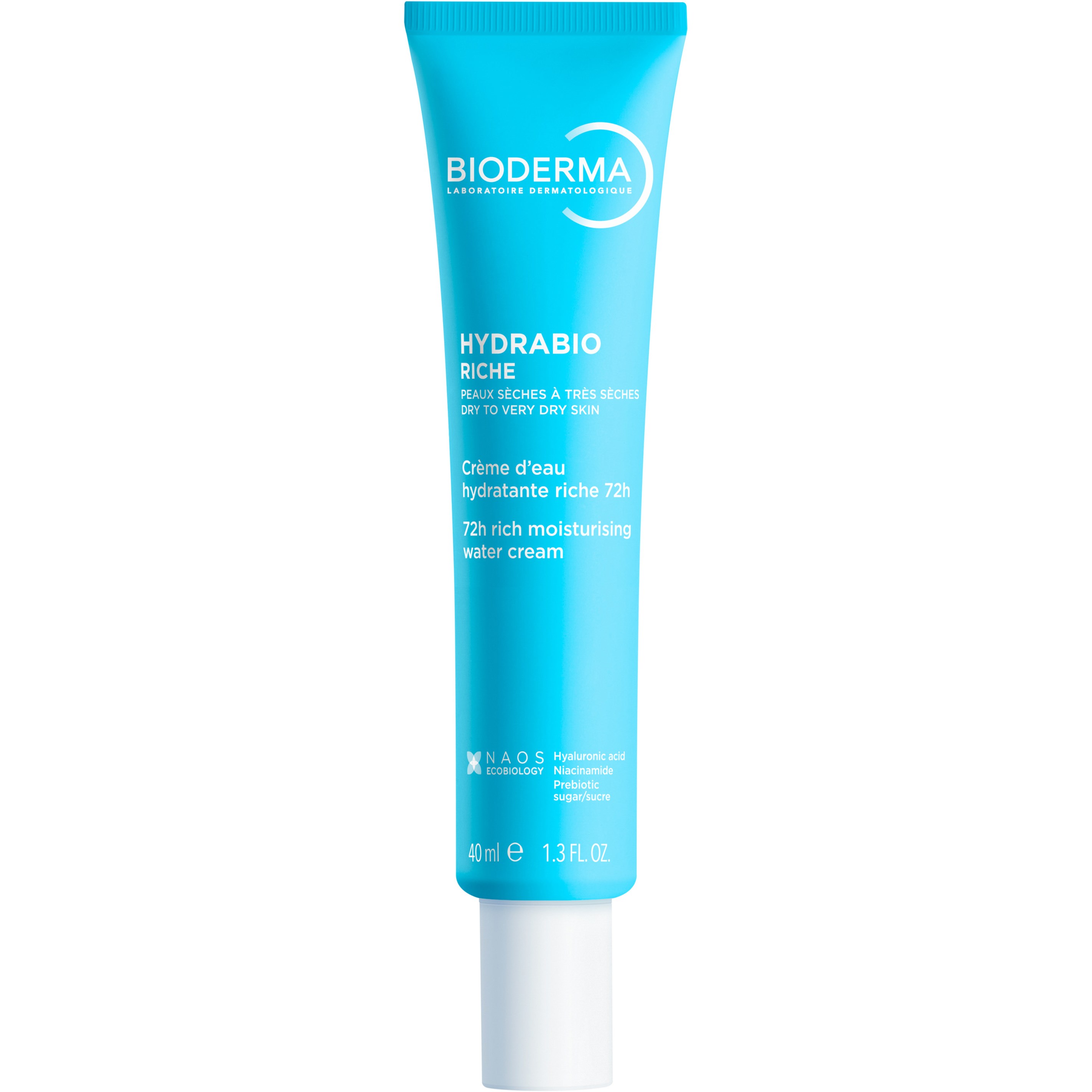 Bioderma Hydrabio 72h Rich Moistruising Water Cream 40 ml billede