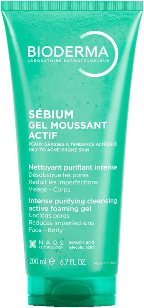Bioderma Sébium Gel moussant actif 200 ml