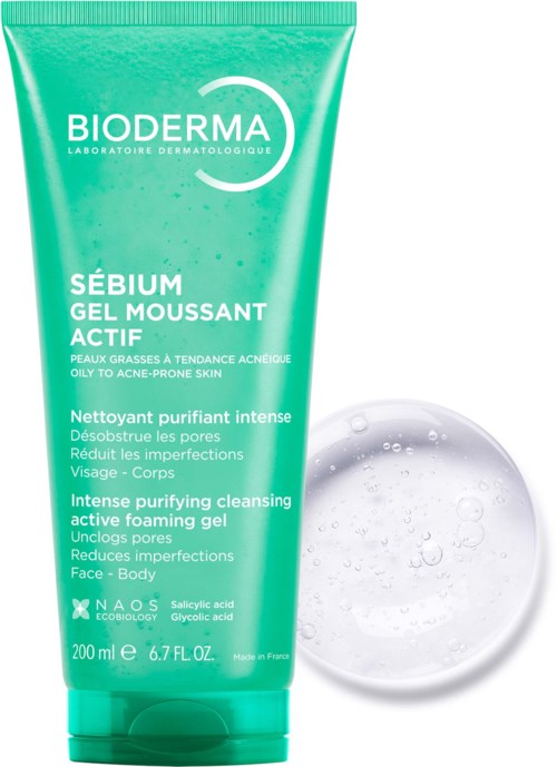 Bioderma Sébium Gel moussant actif 200 ml