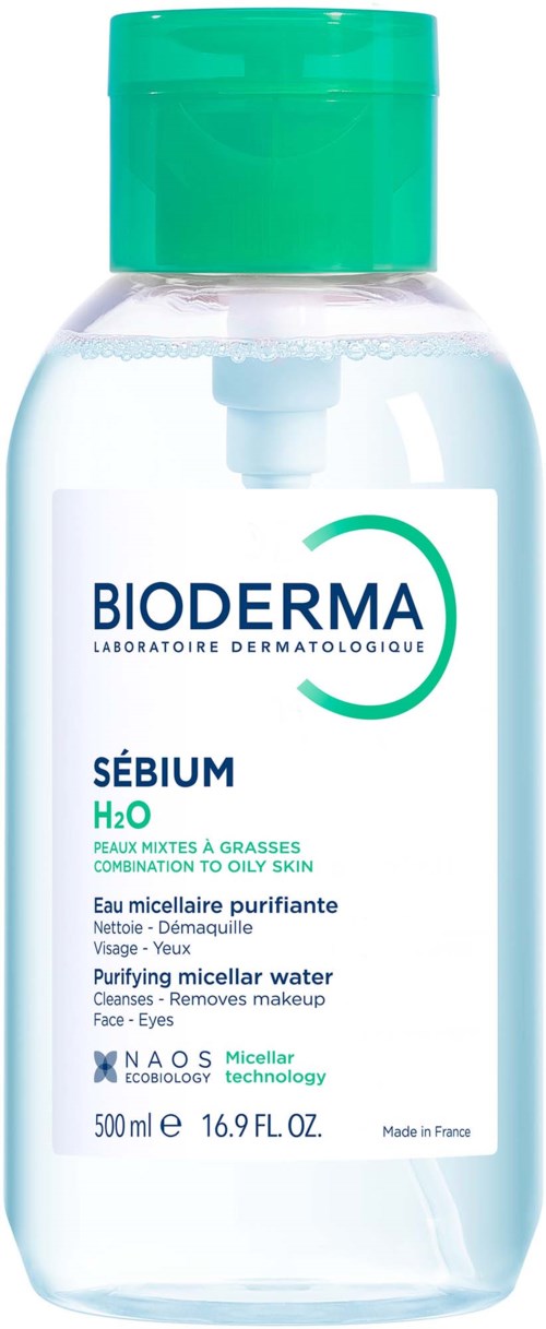 Bioderma Sébium H2O With Pump 500 ml