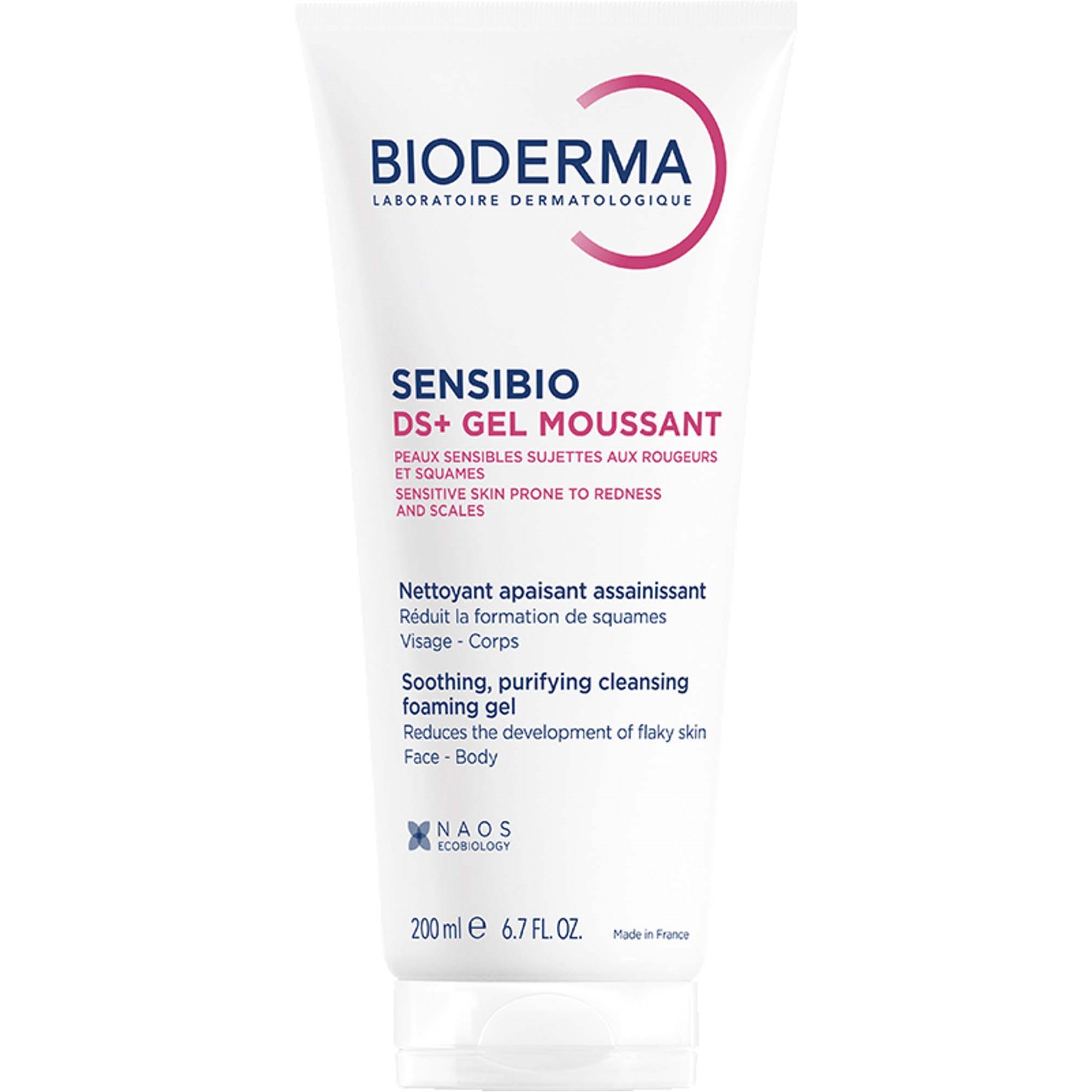 Bioderma Sensibio DS+ Gel moussant 200 ml billede
