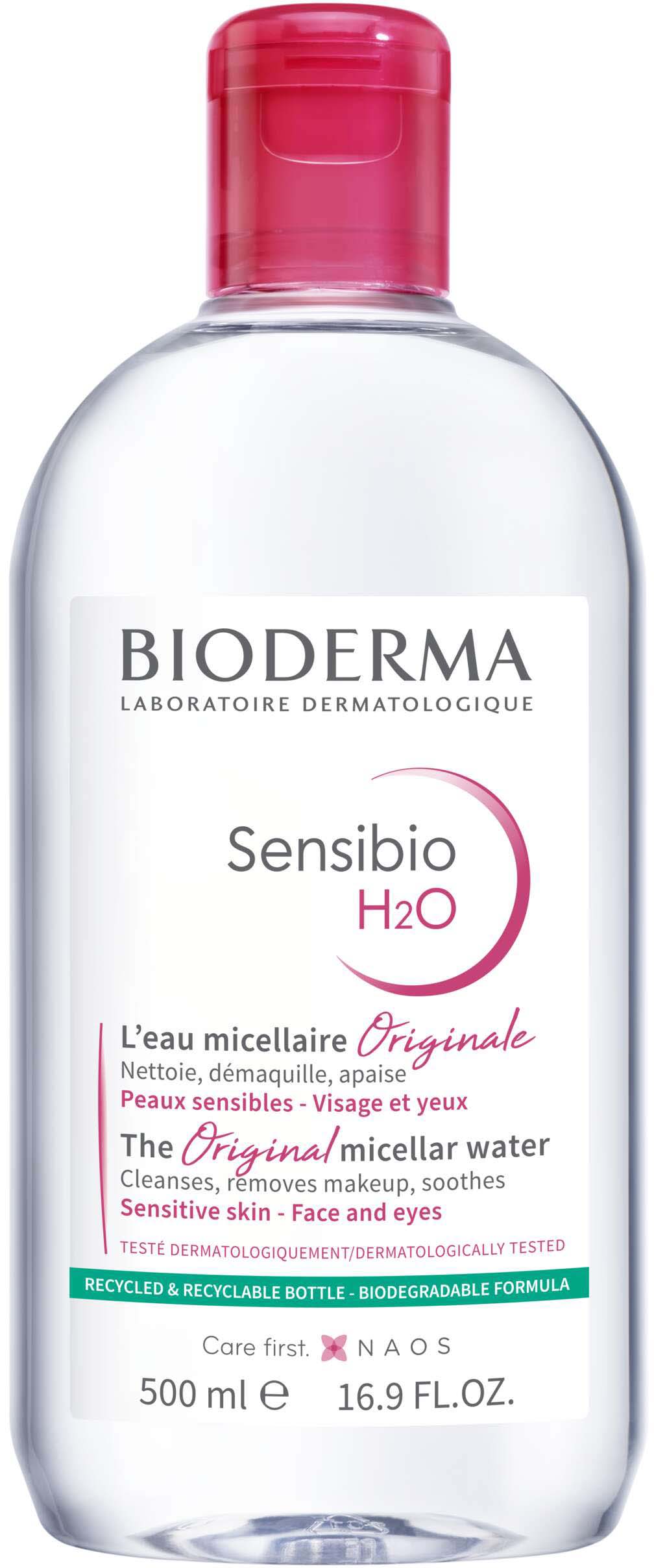 Bioderma Sensibio H2O Soothing Micellar Cleansing Water and Makeup