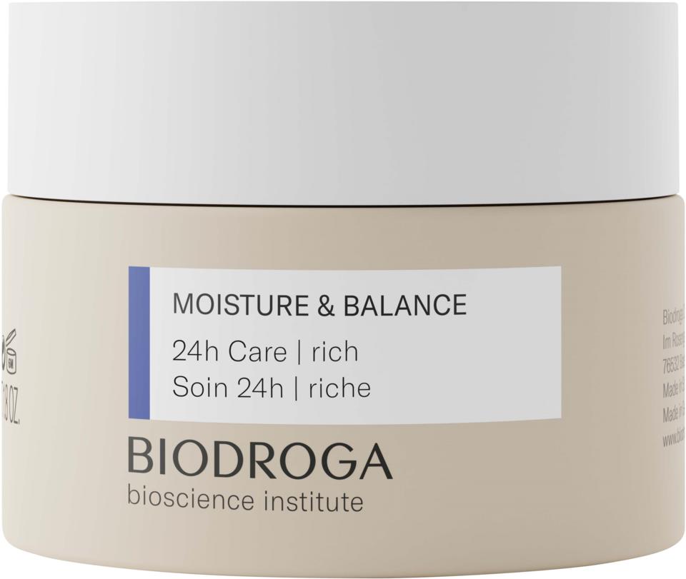 Biodroga Bioscience Institute Moisture & Balance 24h Care Rich 50 ml
