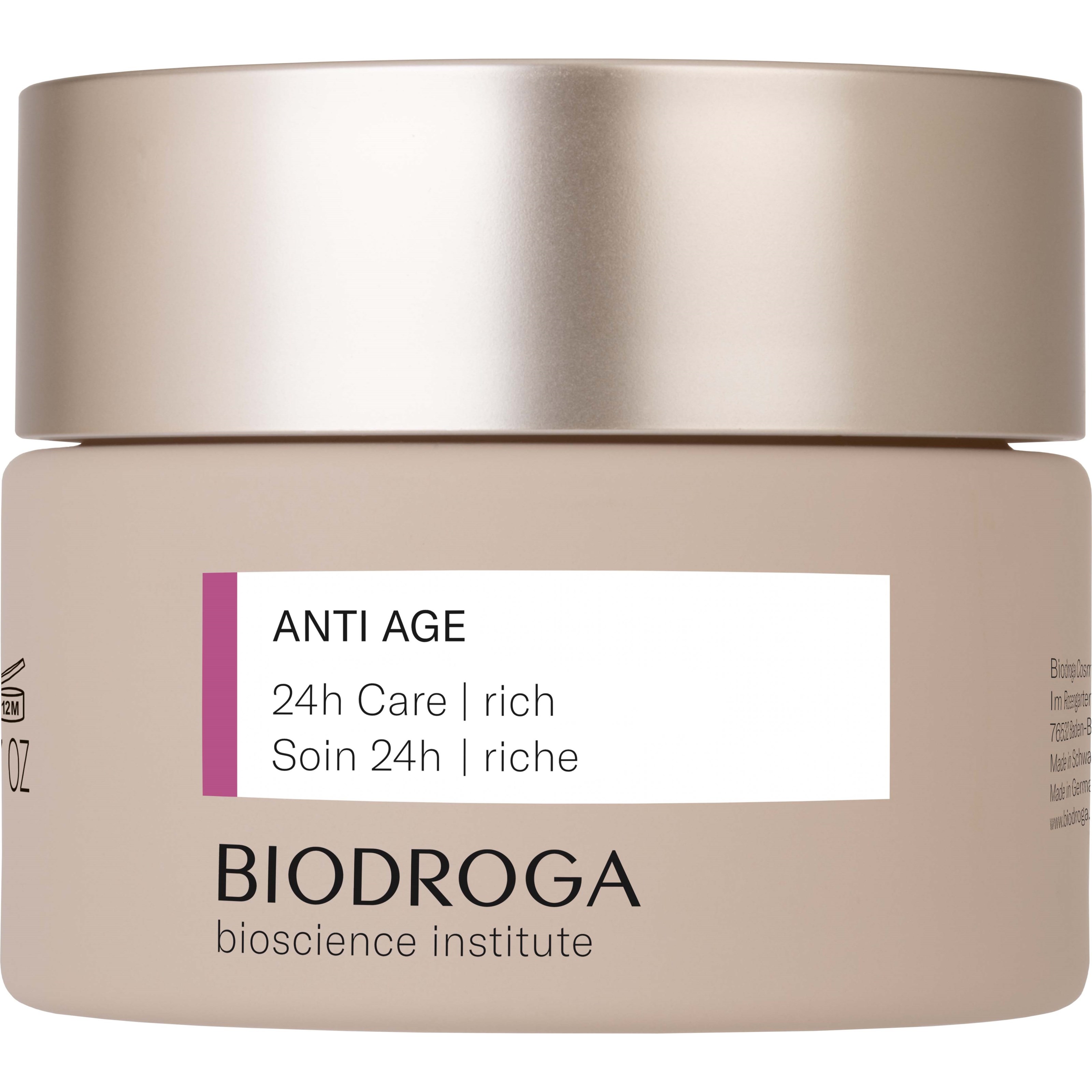 Läs mer om Biodroga Bioscience Institute Anti Age 24h Care Rich 50 ml
