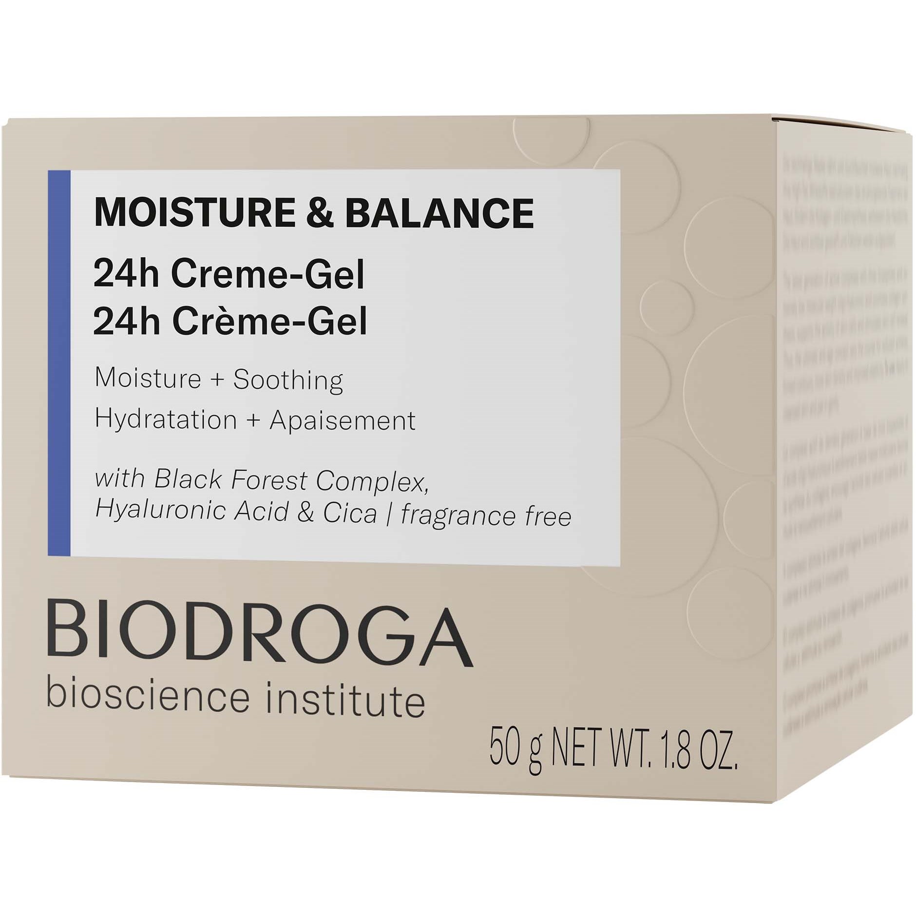 Läs mer om Biodroga Bioscience Institute Moisture & Balance 24h Cream-Gel 50 ml