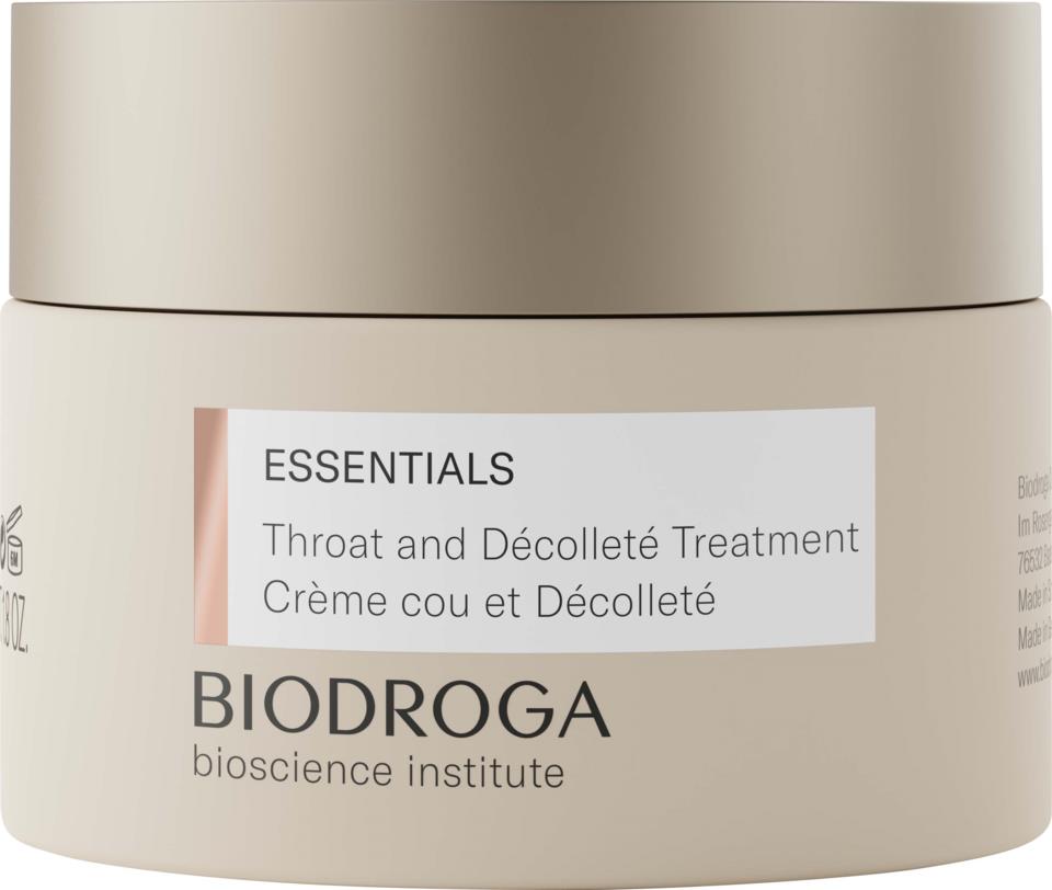 Biodroga Bioscience Institute Essentials  Throat And Décolleté Treatment 50ml