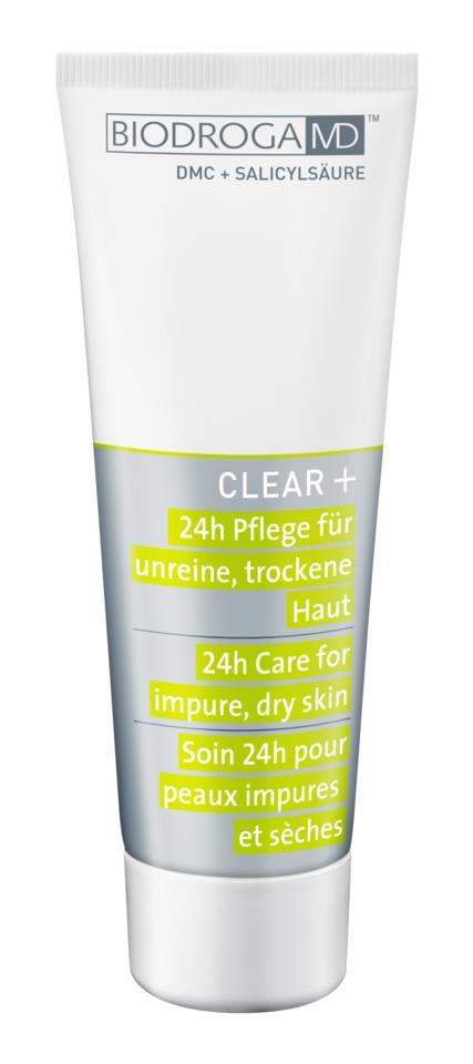 Biodroga MD Clear+ Dry Skin 24h Care 75ml
