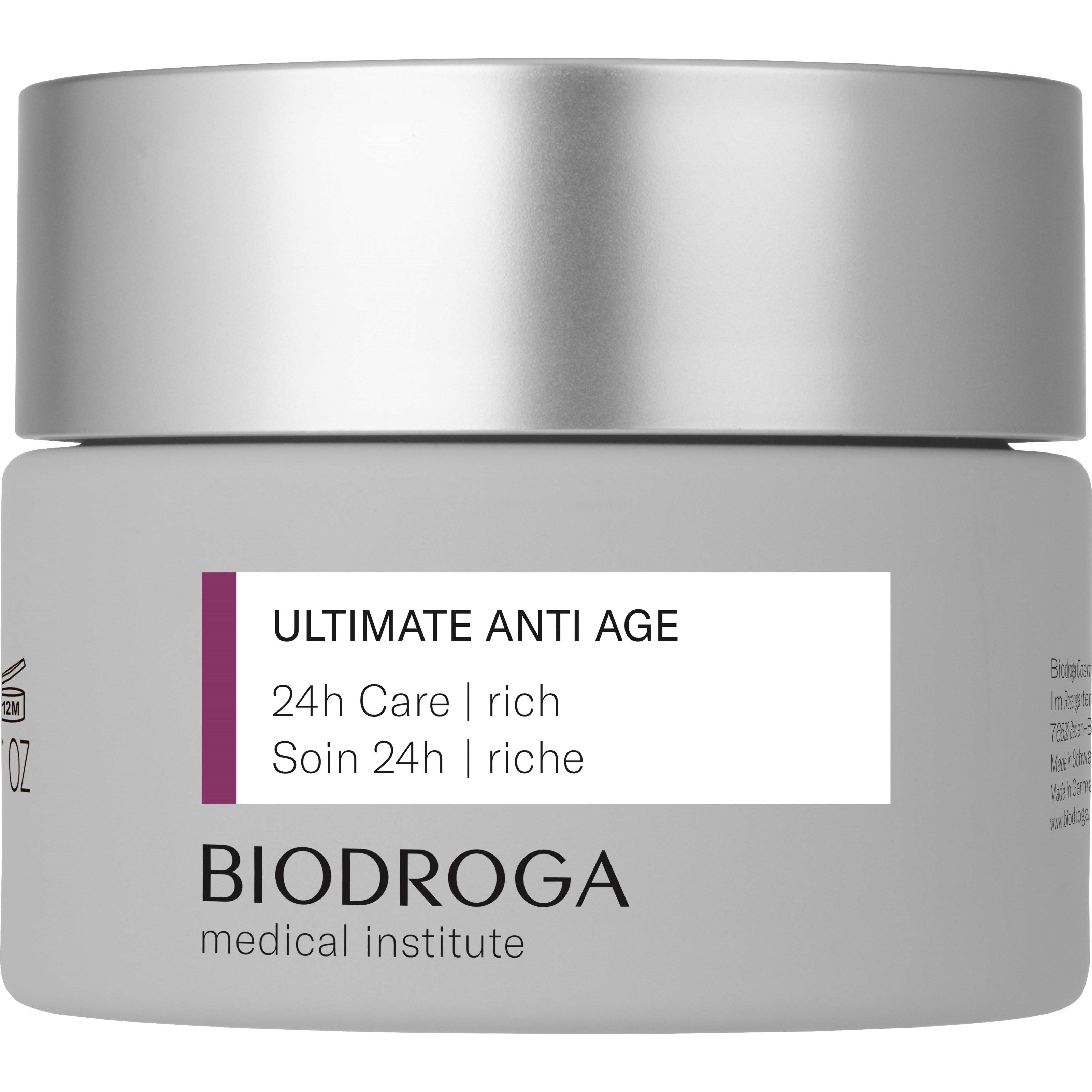 Läs mer om Biodroga Medical Institute Ultimate Anti-Age 24h Care Rich 50 ml