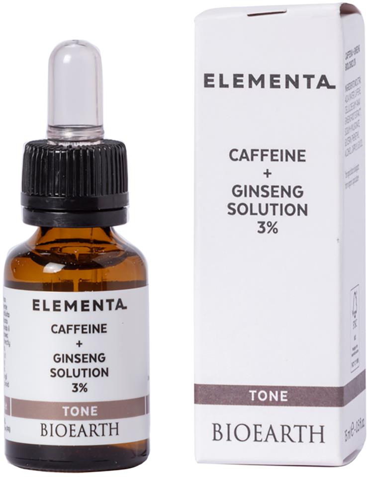Bioearth Elementa Caffeine 2% + Ginseng 1% Booster 15ml