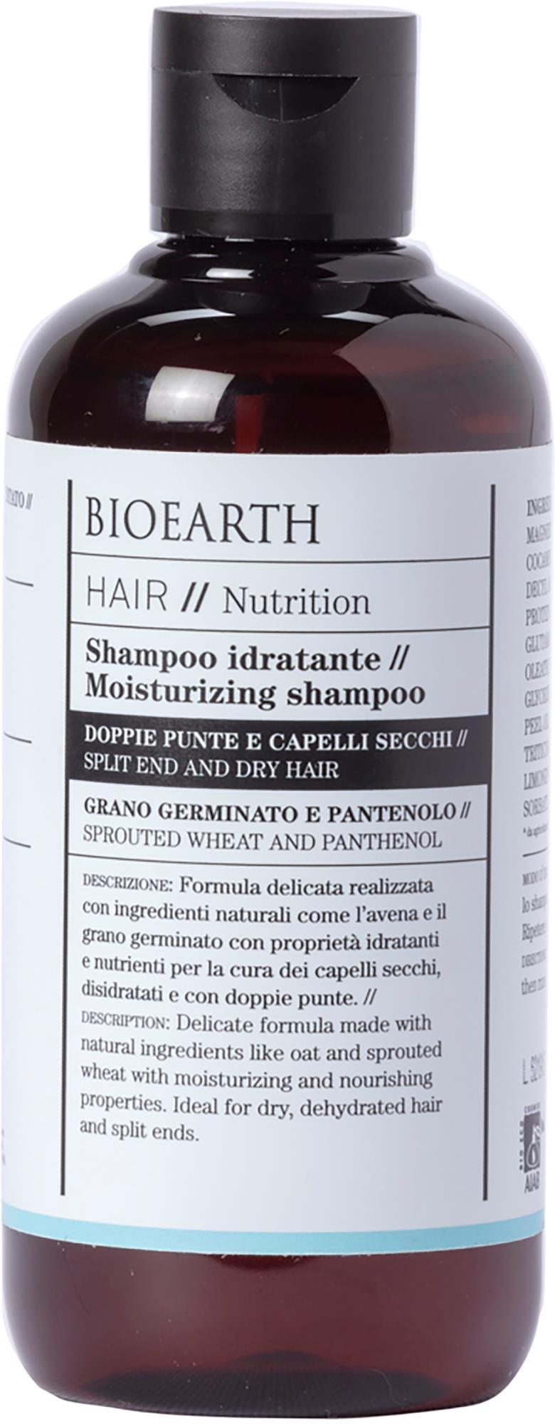 Bioearth Hair 2.0 Moisturizing Shampoo 250 ml | lyko.com