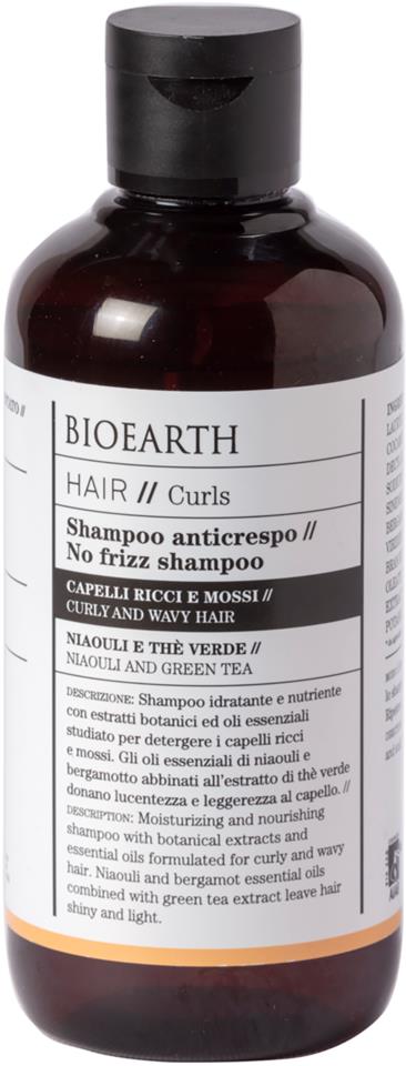 Bioearth HAIR 2.0 No Frizz Shampoo 250ml