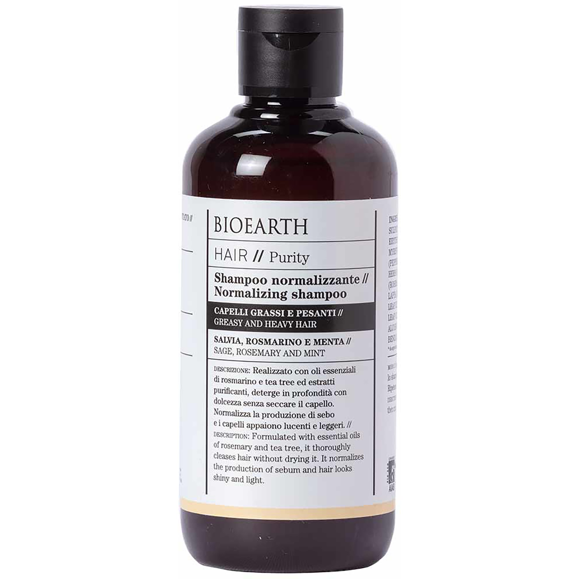 Läs mer om Bioearth Hair 2.0 Normalizing Shampoo 250 ml