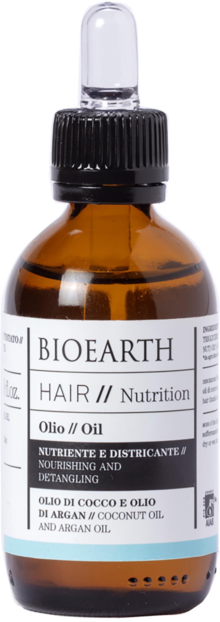 Bioearth Hair 2.0 Nourishing And Detangling Hair Oil 50 ml | lyko.com