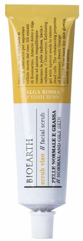 Bioearth Irish Moss Face Scrub 75 ml