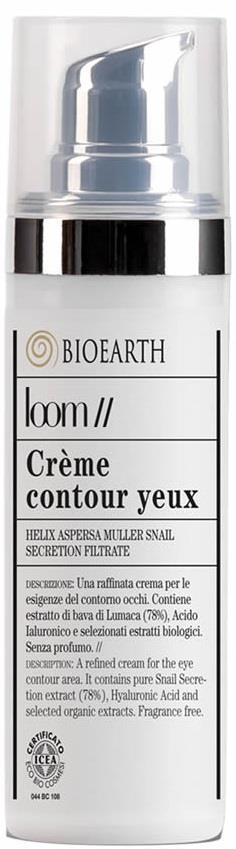 Bioearth Loom Creme Contour des Yeux 30 ml