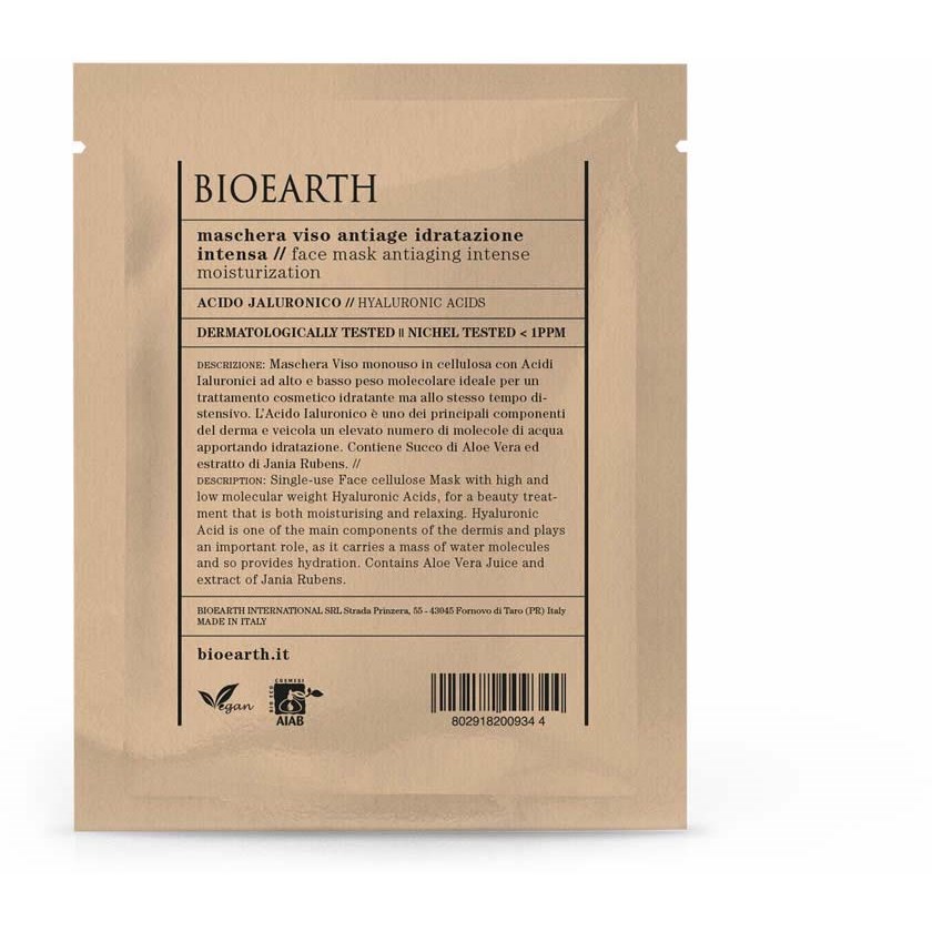Läs mer om Bioearth Sheetmask Intense Moisturization 15 ml