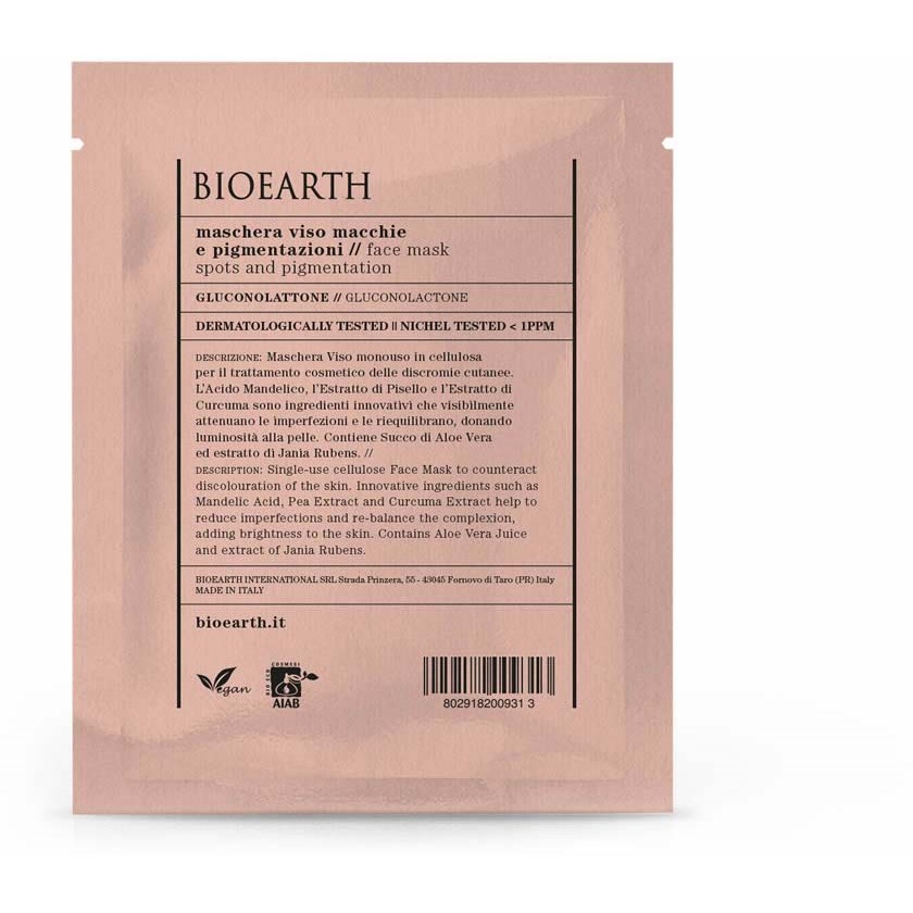 Läs mer om Bioearth Sheetmask Spots and Pigmentation 15 ml