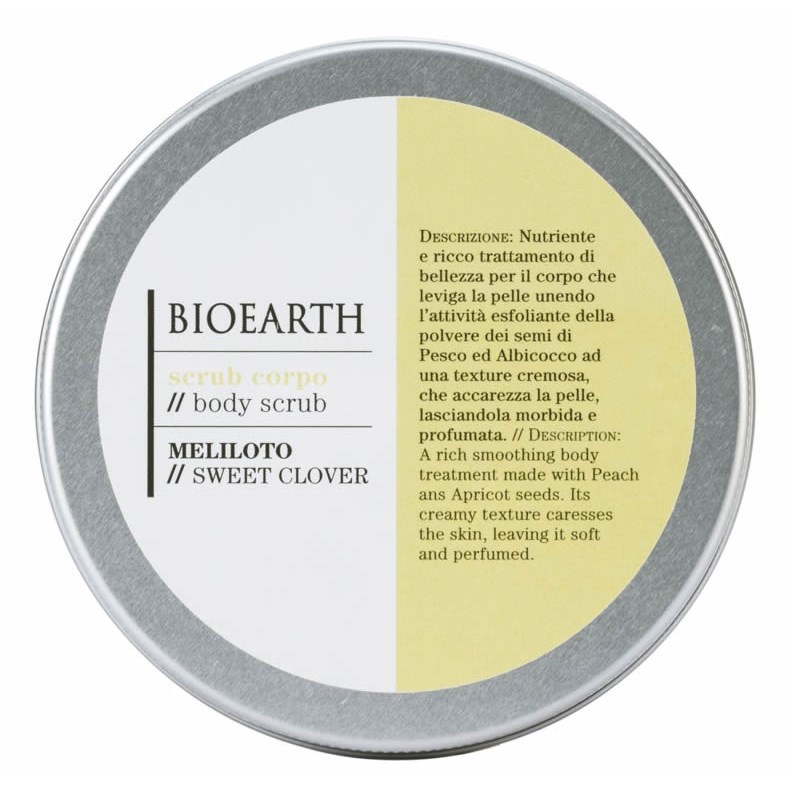 Läs mer om Bioearth Sweet Clover Body Scrub 250 ml