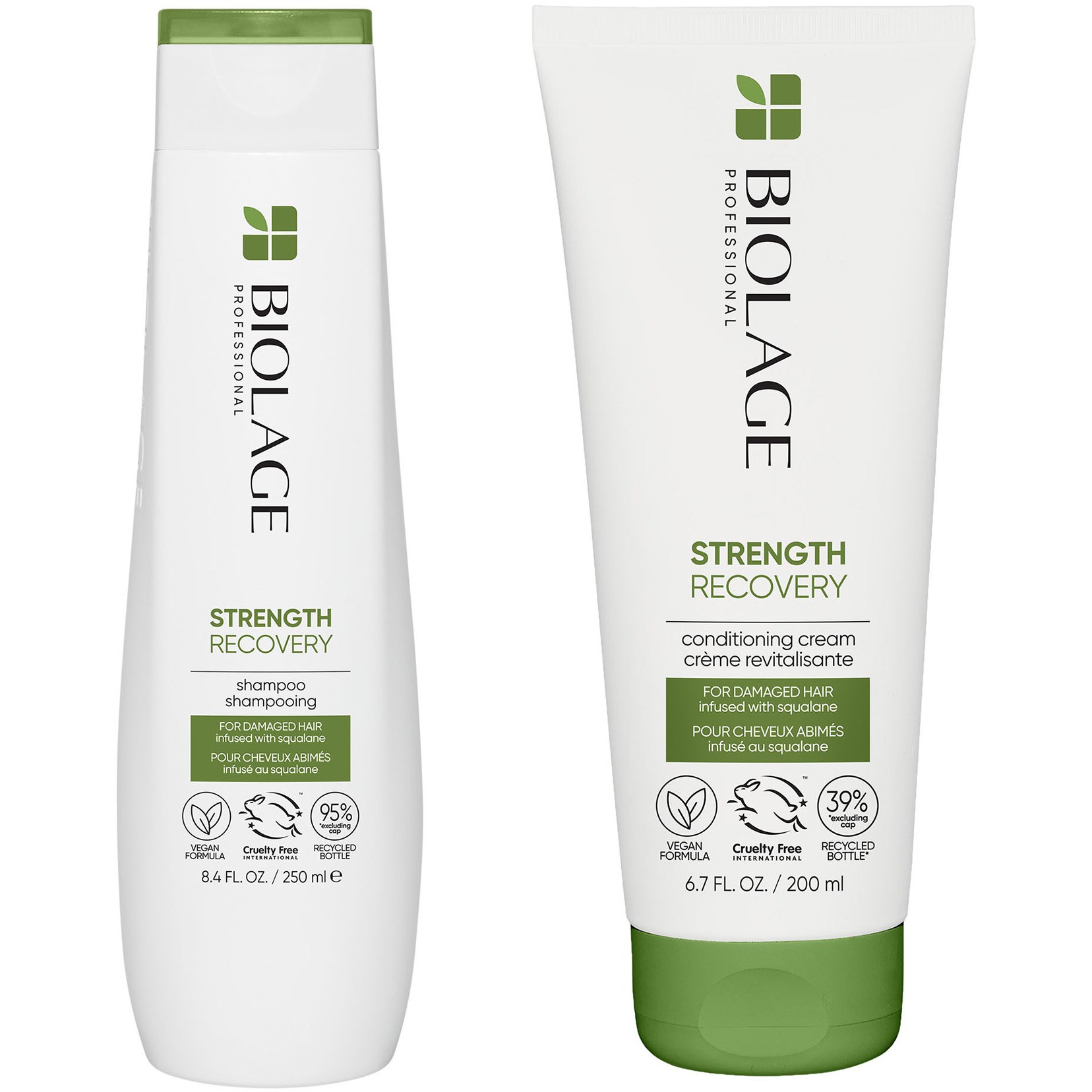 Biolage Strength Recovery Routine for damaged hair