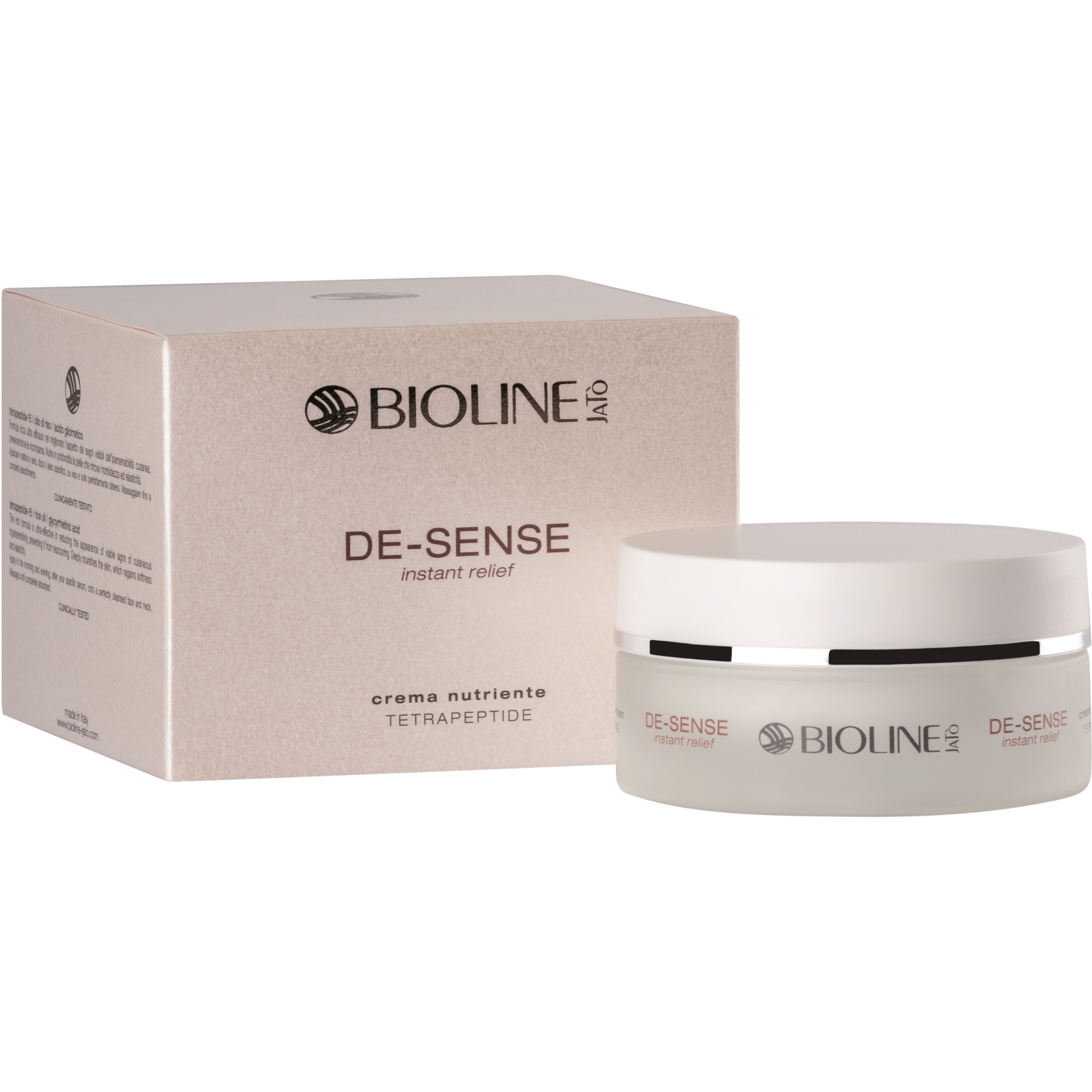 Bioline Jatò De-Sense Instant Relief Moisturizing Cream 50 ml billede