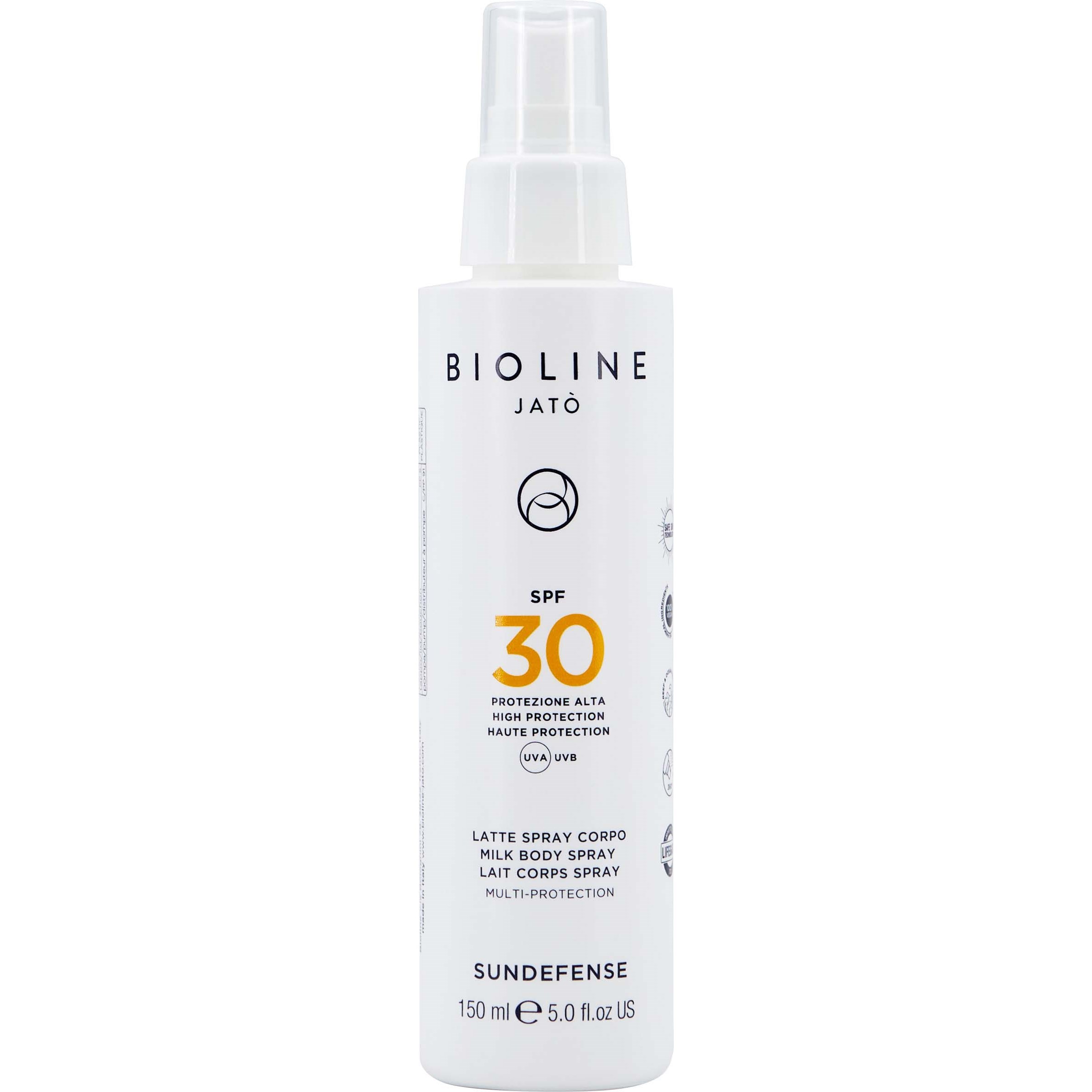 Bioline Jatò SPF 30 High Protection Milk Body Spray Multi-Protection 1