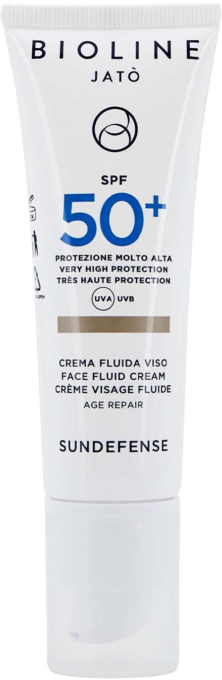 Bioline Jatò SPF 50+ Very High Protection Face Fluid Cream Age Repair 50 ml