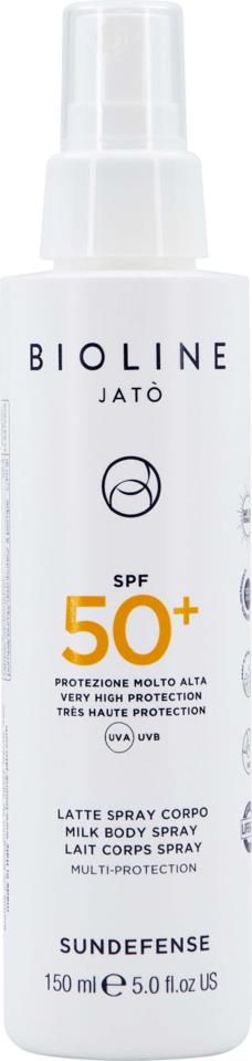 Bioline Jatò SPF 50+ Very High Protection Milk Body Spray Multi-Protection 150 ml