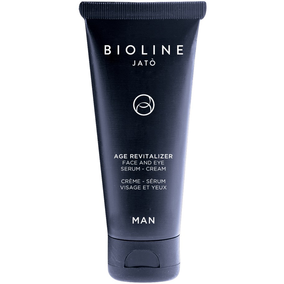 Läs mer om Bioline Man Age Revitalizer Face And Eye Serum-Cream 60 ml