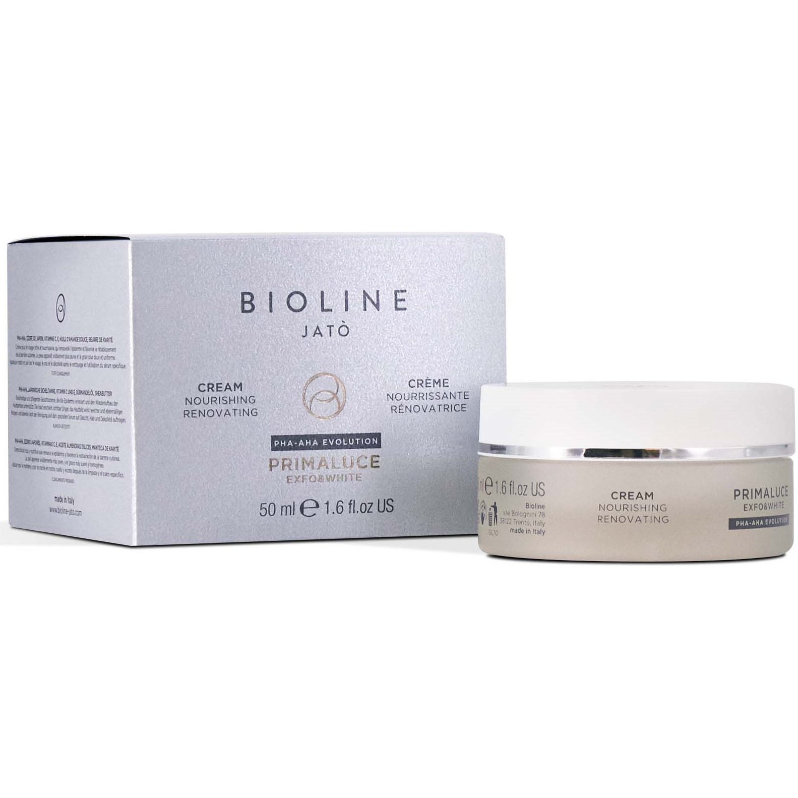 Alternativ bild 1 för Bioline Jatò Primaluce Cream Nourishing Renovating 50 ml