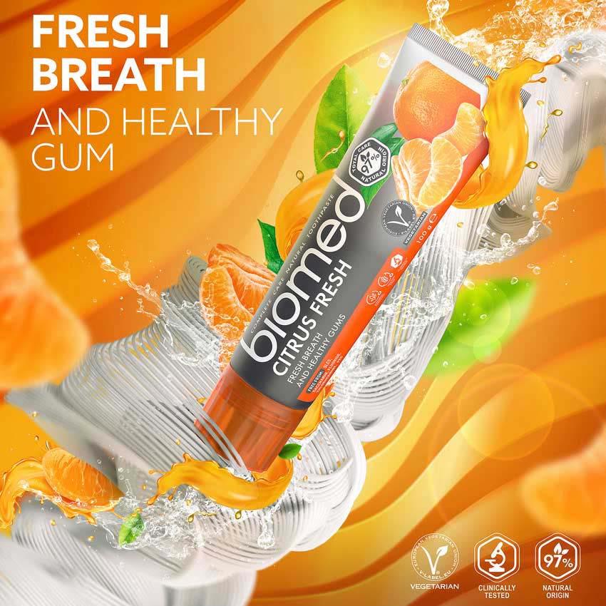 Toothpaste Ref Biomed Citrus Fresh Toothpaste 100 g | lyko.com