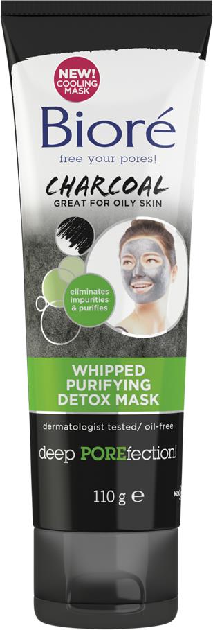 Bioré Whiped Purifying Detox mask 130 ml