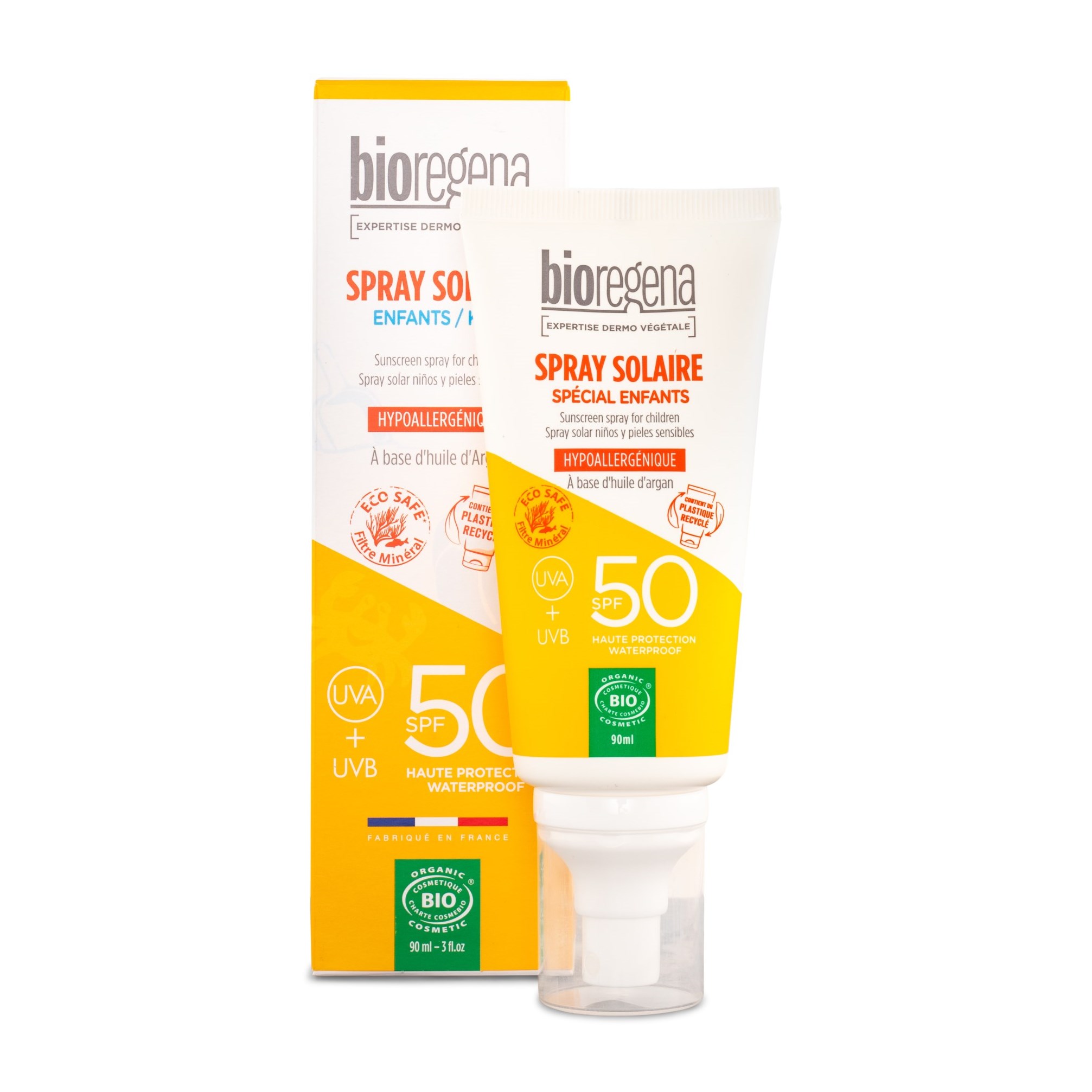 Läs mer om Bioregena Sun Care Sunscreen Cream SPF50 Kids 90 ml