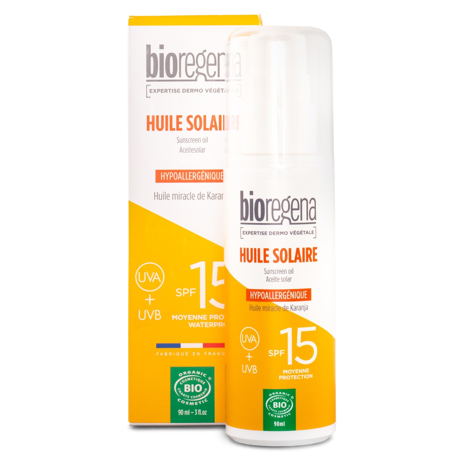 Bioregena Sun Care Sunscreen Oil SPF15 90 ml