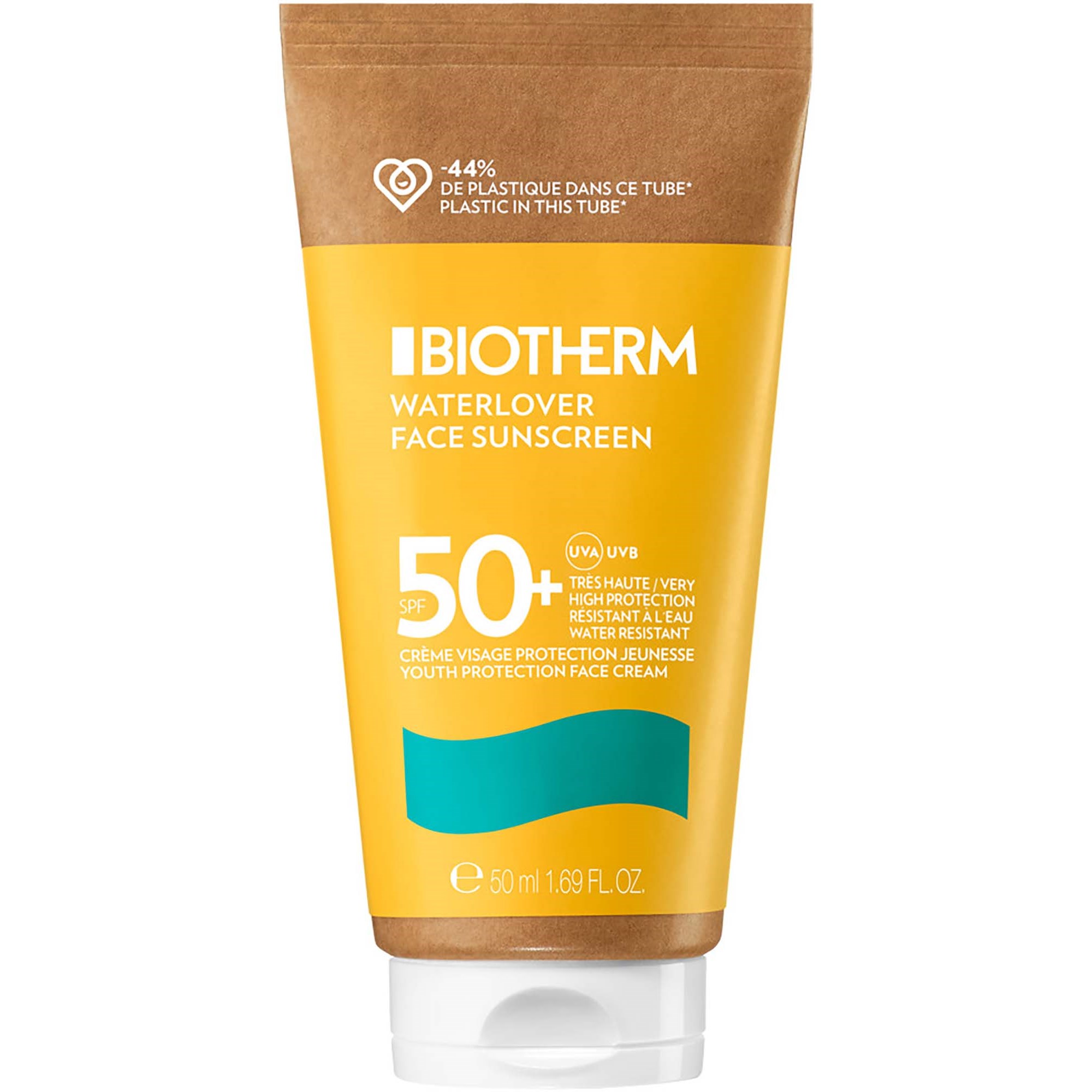 Biotherm Waterlover  Antiaging SPF50 50 ml - krem do twarzy SPF50 50 m