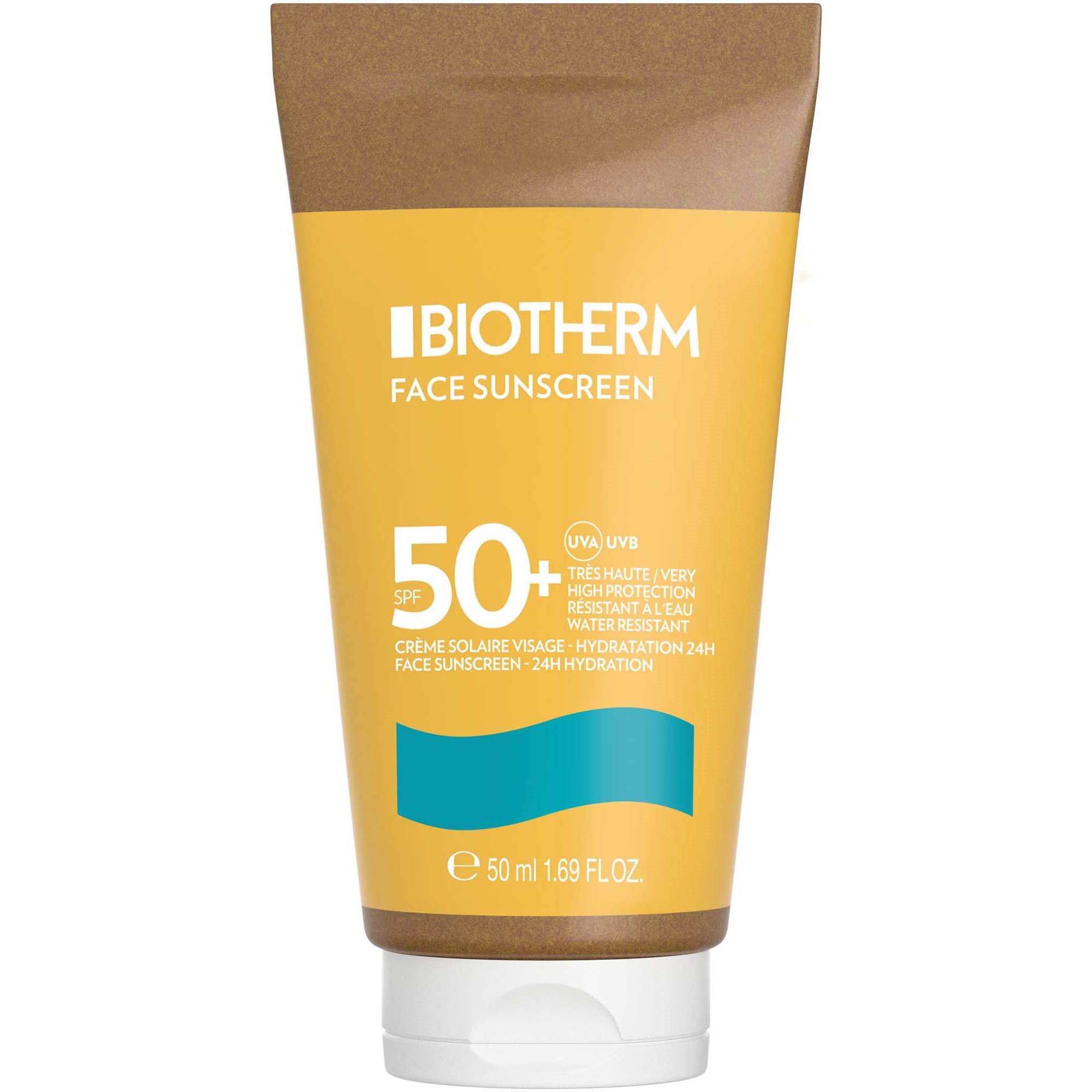 Biotherm Waterlover Anti-age Solcreme Til Ansigtet Spf50 - 50 ml
