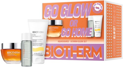 Biotherm Aquasource+ Vitamin Glow Set