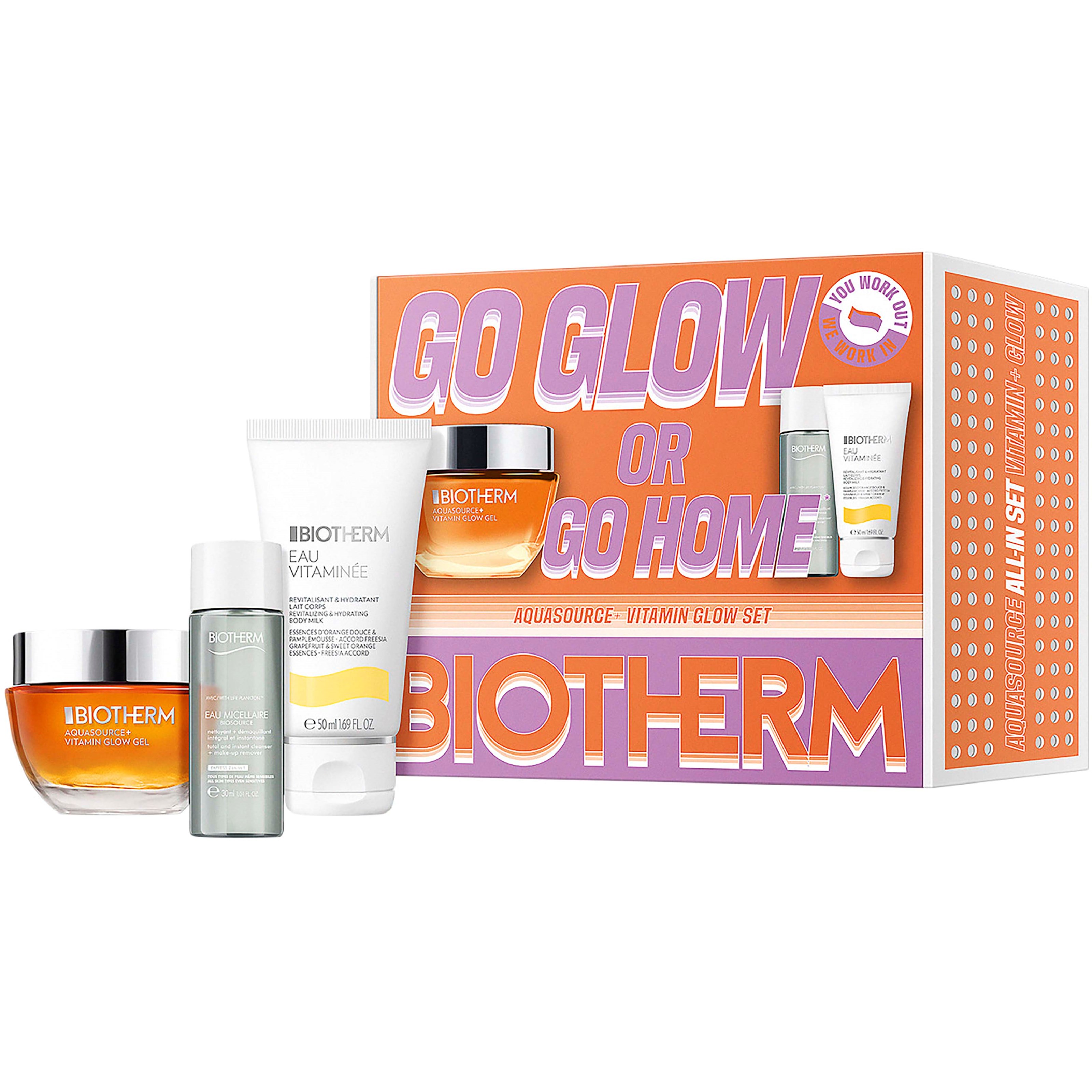 Biotherm Aquasource+ Vitamin Glow Set billede